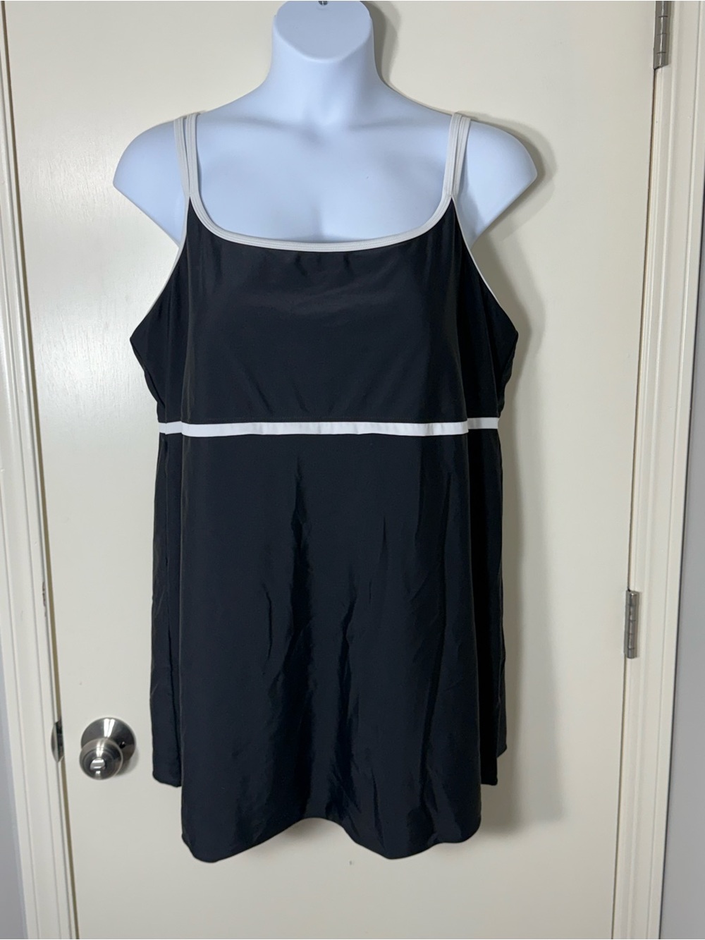 Cherokee Women’s‎ Black Swimdress Plus Size 24W